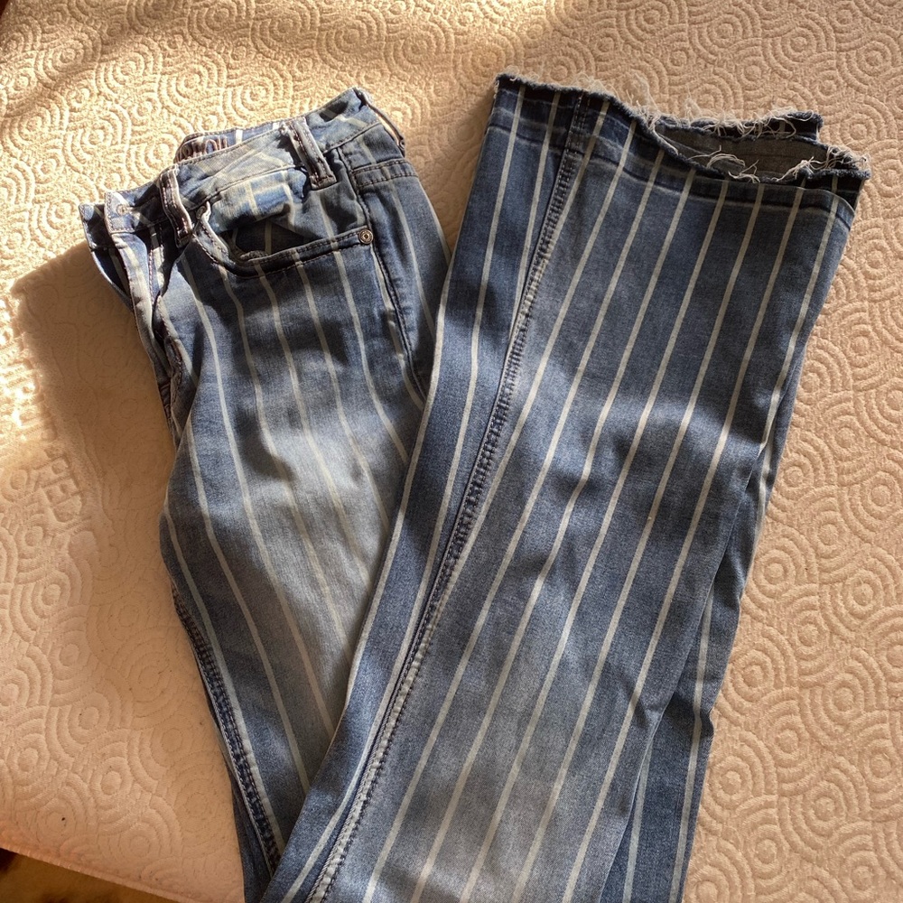 Rock and roll denim jeans